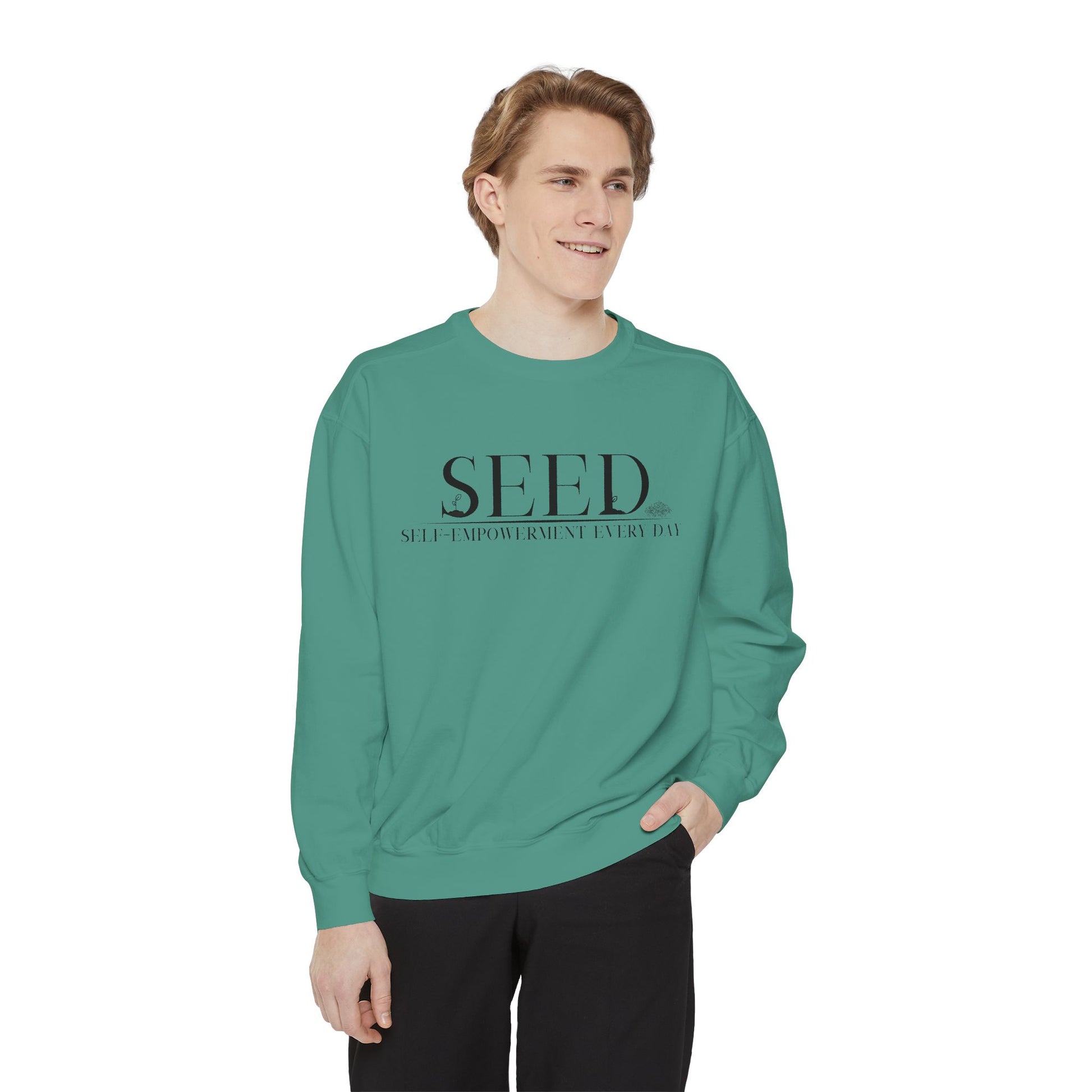 SEED branded Sweatshirt - selfempowermenteveryday