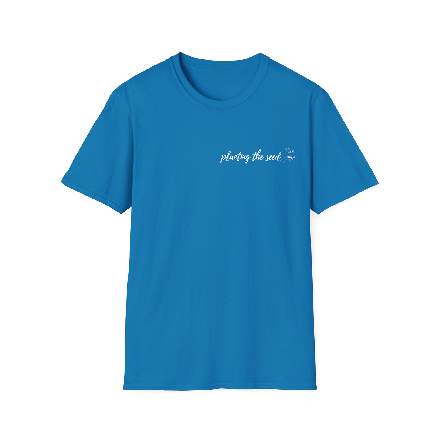 Inspirational Unisex Softstyle T-Shirt - The world is a better place with you in it