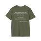 Inspirational Unisex Softstyle T-Shirt - The world is a better place with you in it