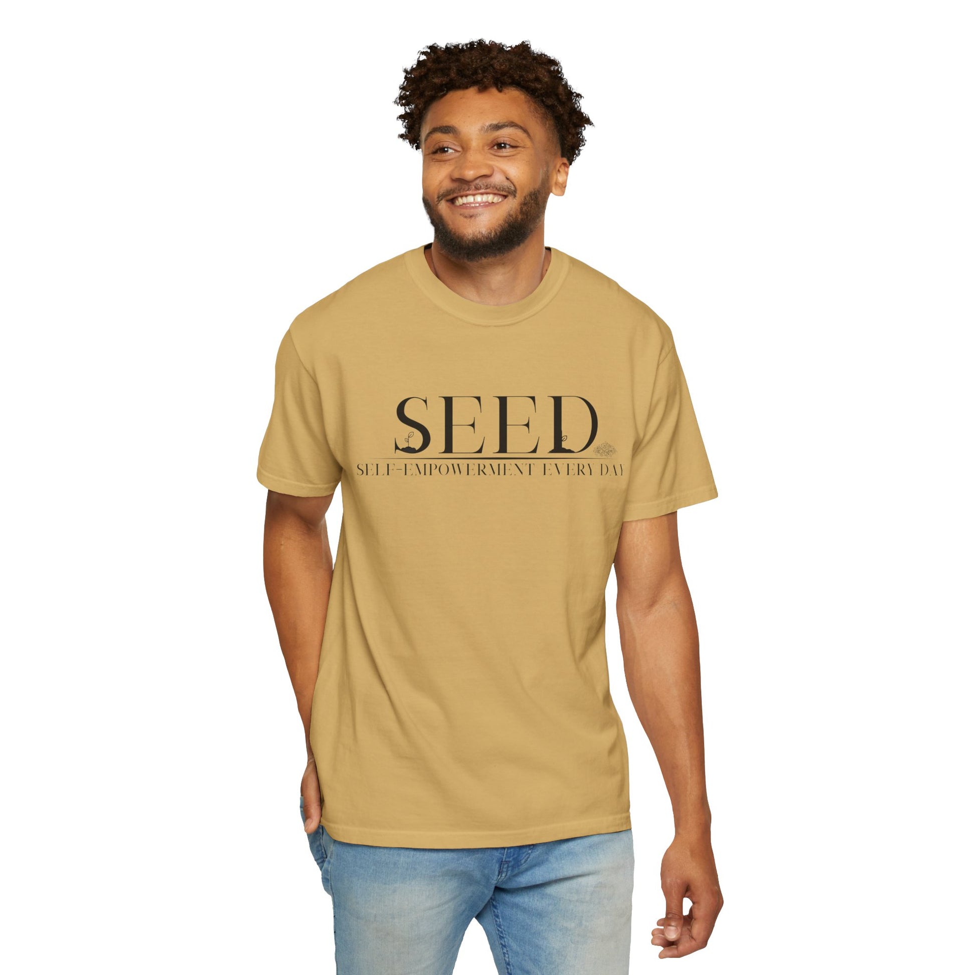 SEED Self Empowerment Branded Unisex T-shirt - selfempowermenteveryday