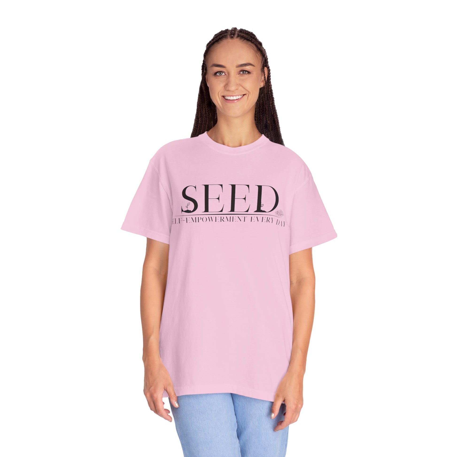 SEED Self Empowerment Branded Unisex T-shirt - selfempowermenteveryday