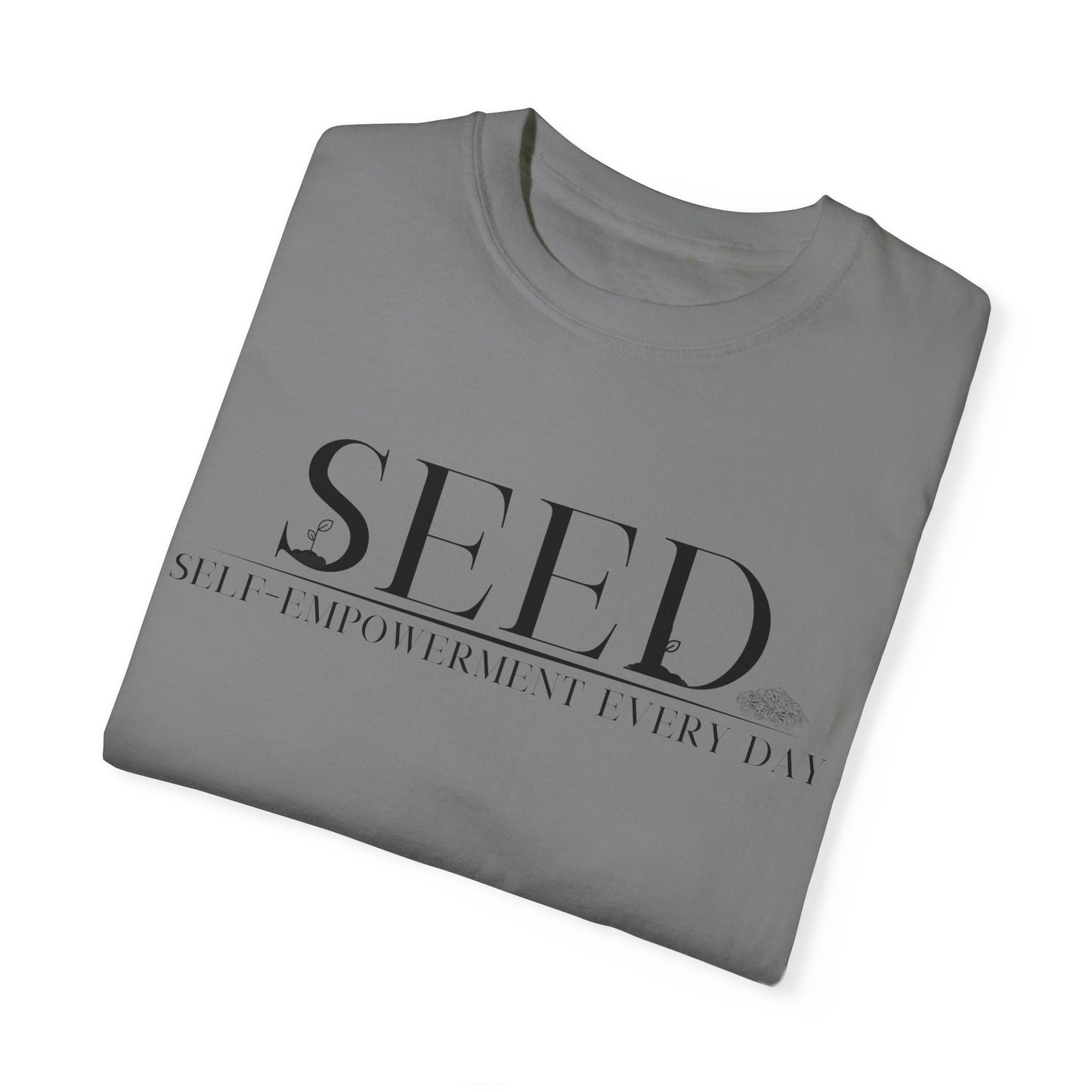 SEED Self Empowerment Branded Unisex T-shirt - selfempowermenteveryday