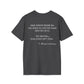 Inspirational Unisex Softstyle T-Shirt - The world is a better place with you in it