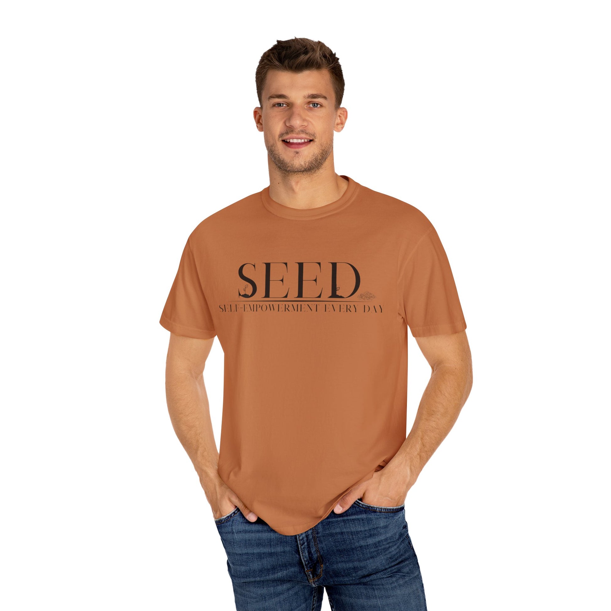 SEED Self Empowerment Branded Unisex T-shirt - selfempowermenteveryday