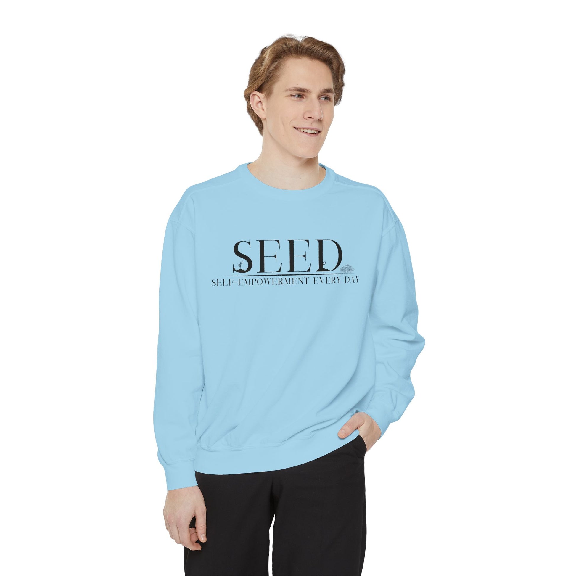 SEED branded Sweatshirt - selfempowermenteveryday