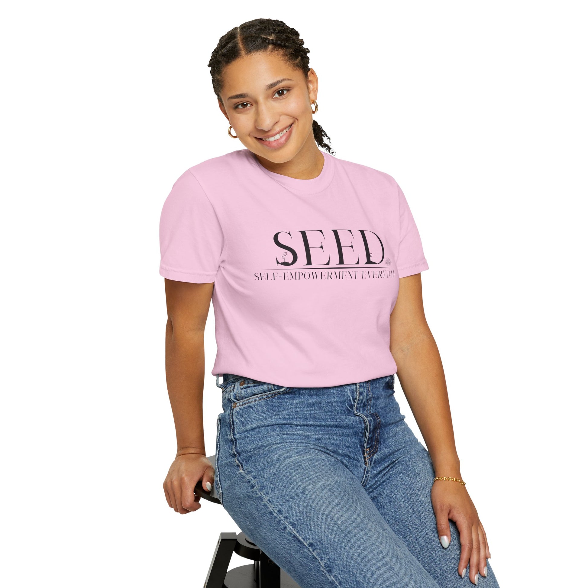 SEED Self Empowerment Branded Unisex T-shirt - selfempowermenteveryday