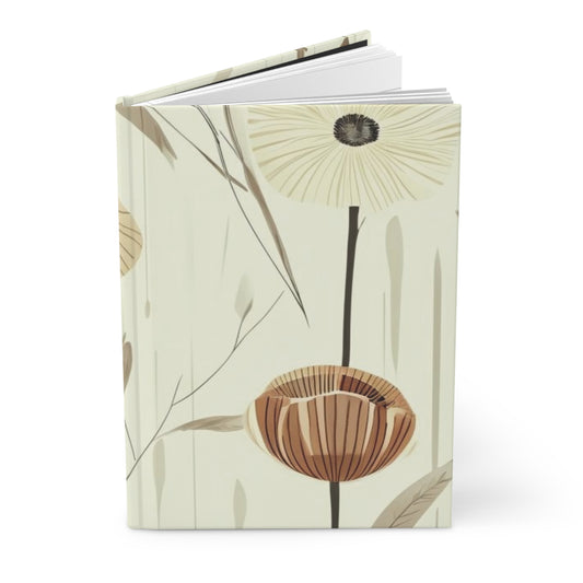 Hardcover Abstract Floral Journal - selfempowermenteveryday