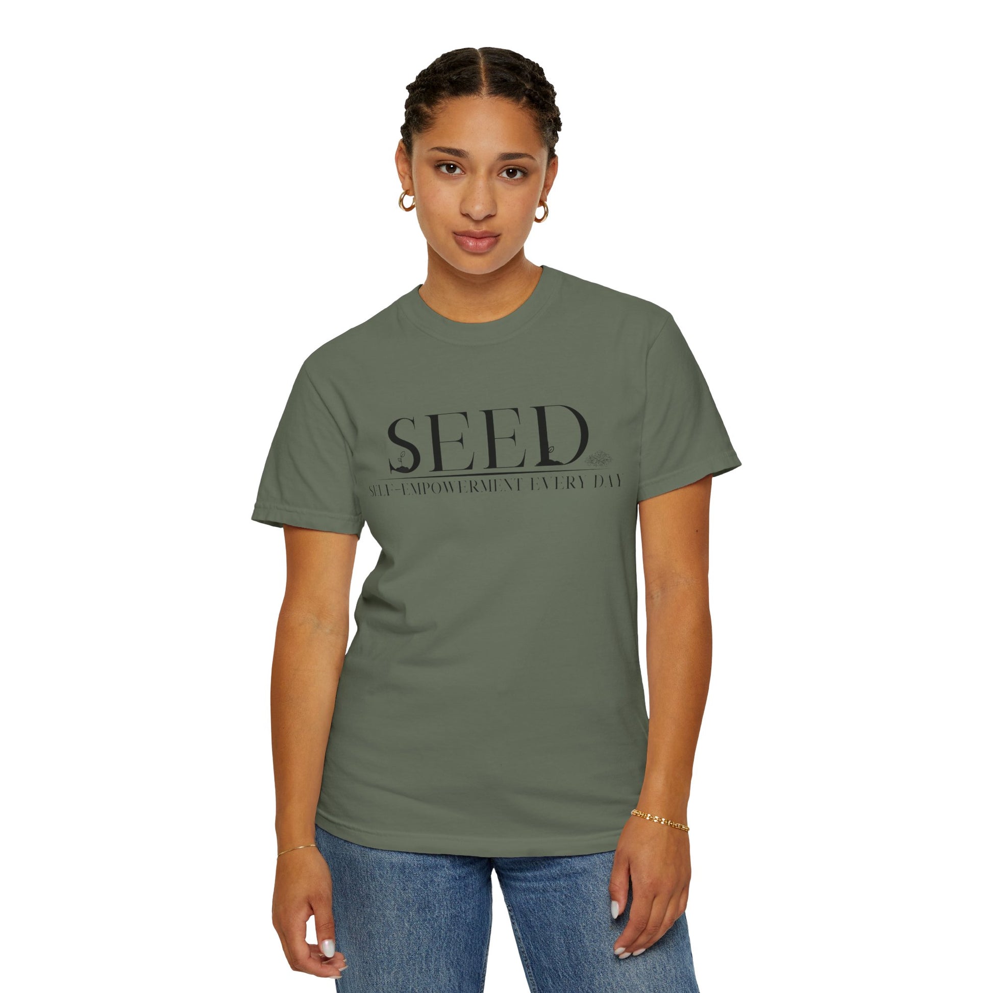 SEED Self Empowerment Branded Unisex T-shirt - selfempowermenteveryday