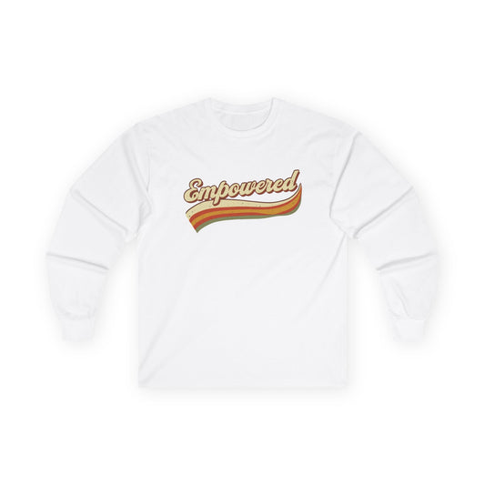 Retro Empowerment Long Sleeve Tee