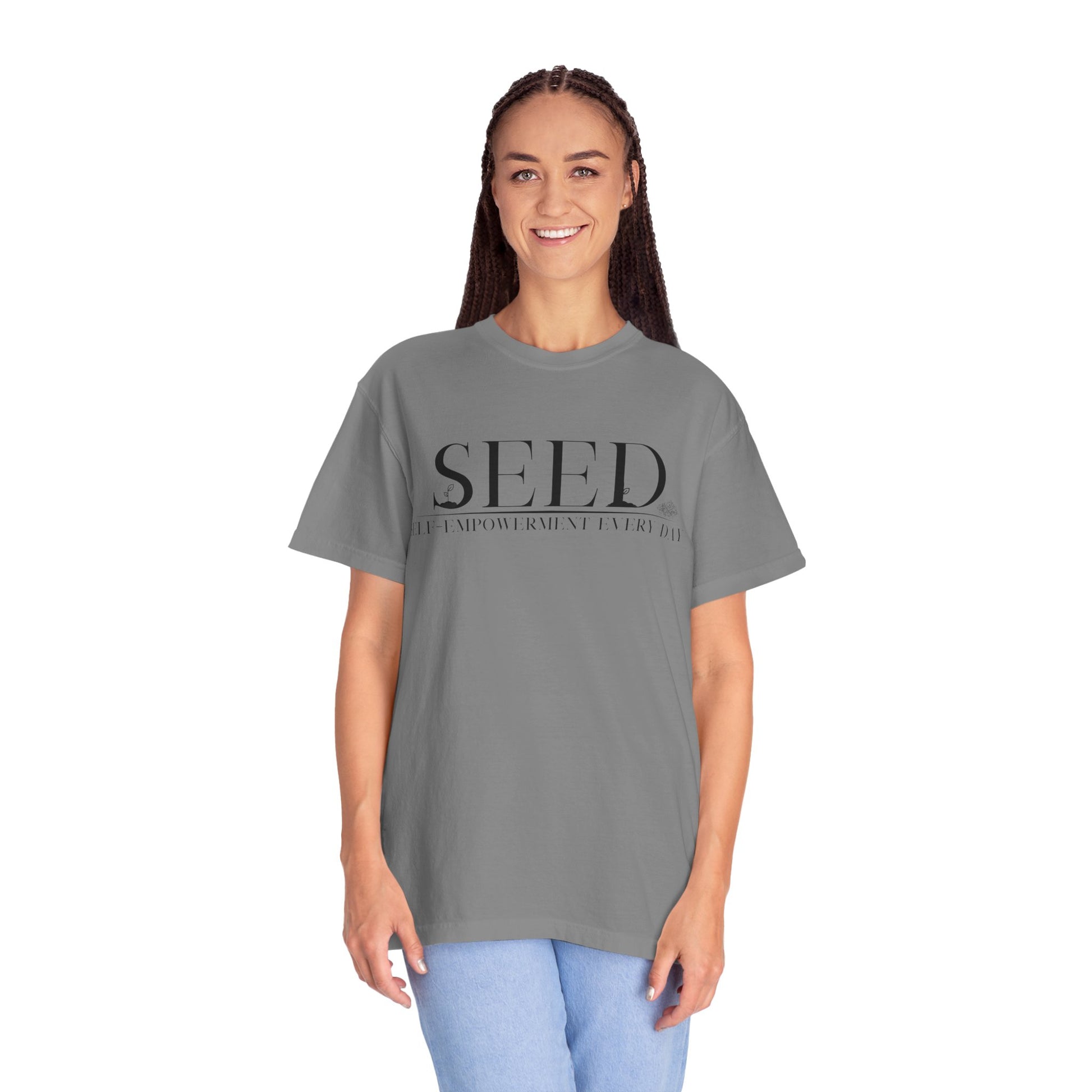 SEED Self Empowerment Branded Unisex T-shirt - selfempowermenteveryday